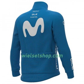 Wielershirt 2020 Movistar Team N001 Lange Mouw